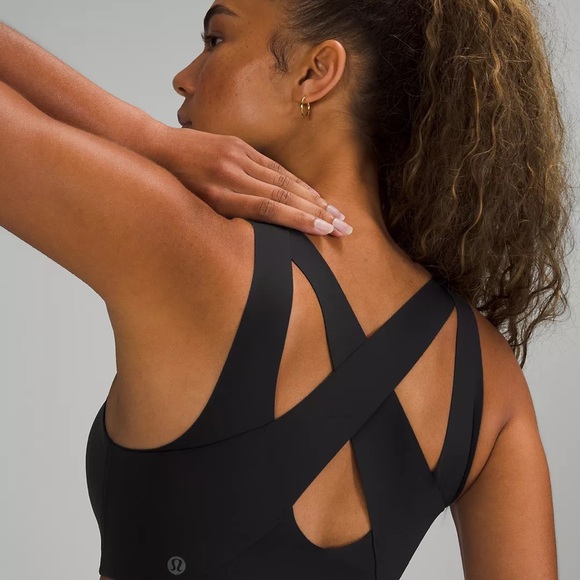 Enlite Front-Zip Sports Bra 38DD Black LULULEMON - Picture 8 of 9